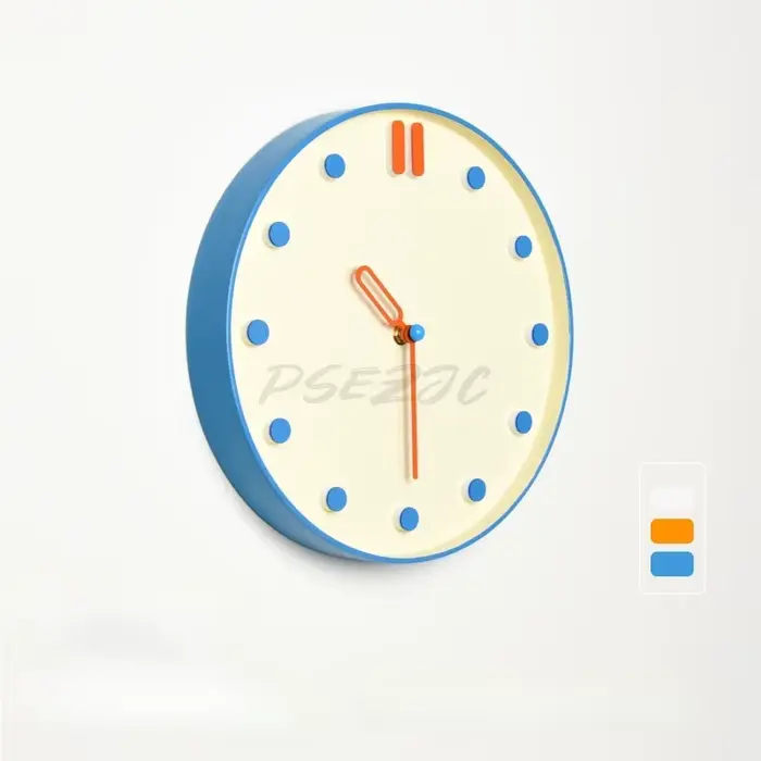Design nordique sens Simple et à la mode horloge murale salon