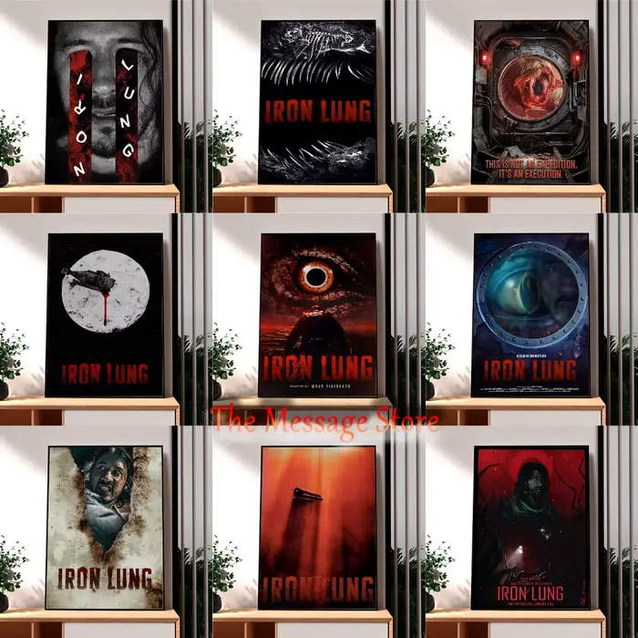 Iron Lung 2026 Nouvelle affiche de film d'horreur inspirée du film