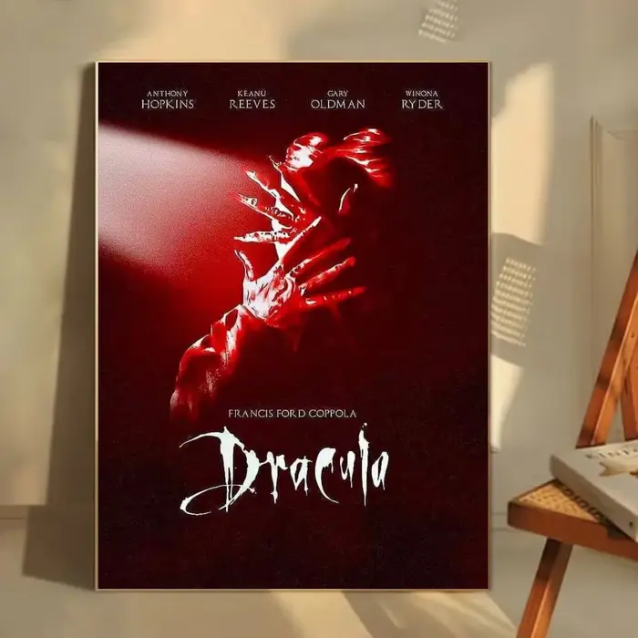 Affiche Vintage du film Vampire d'horreur classique Dracula 1992