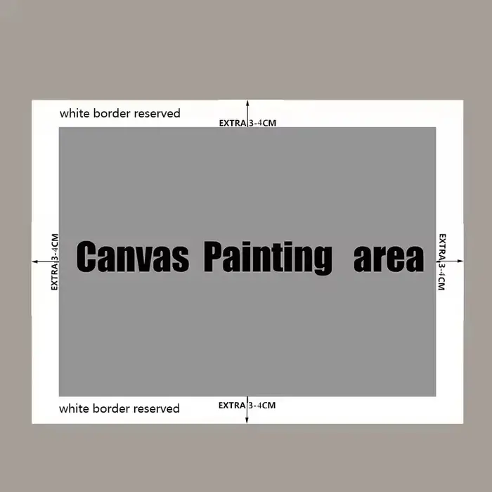 Affiche sur toile abstraite sans cadre avec des personnes qui marchent - Décoration murale figurative moderne - Peinture contemporaine du mouvement humain
