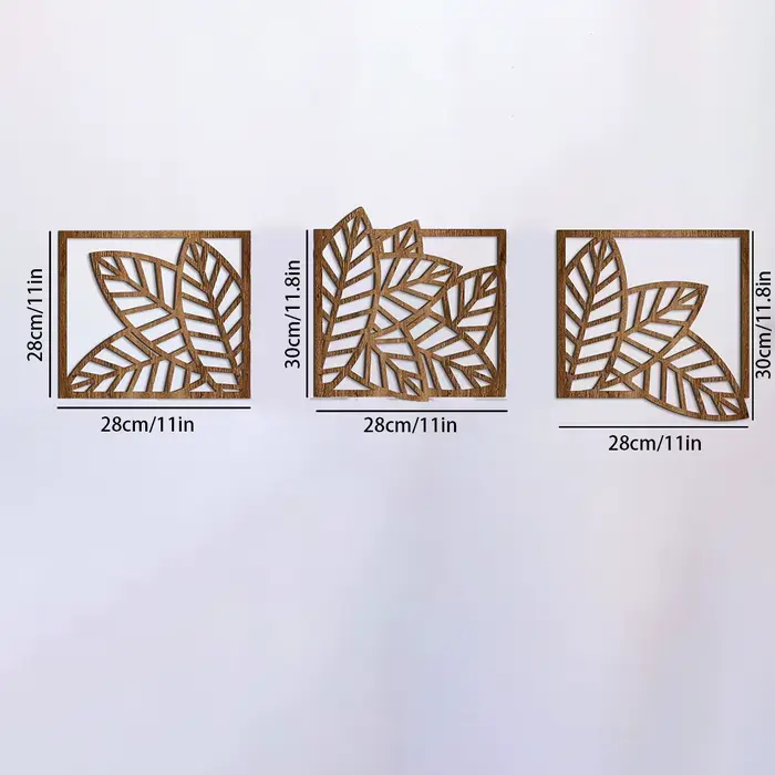 Décoration murale en bois