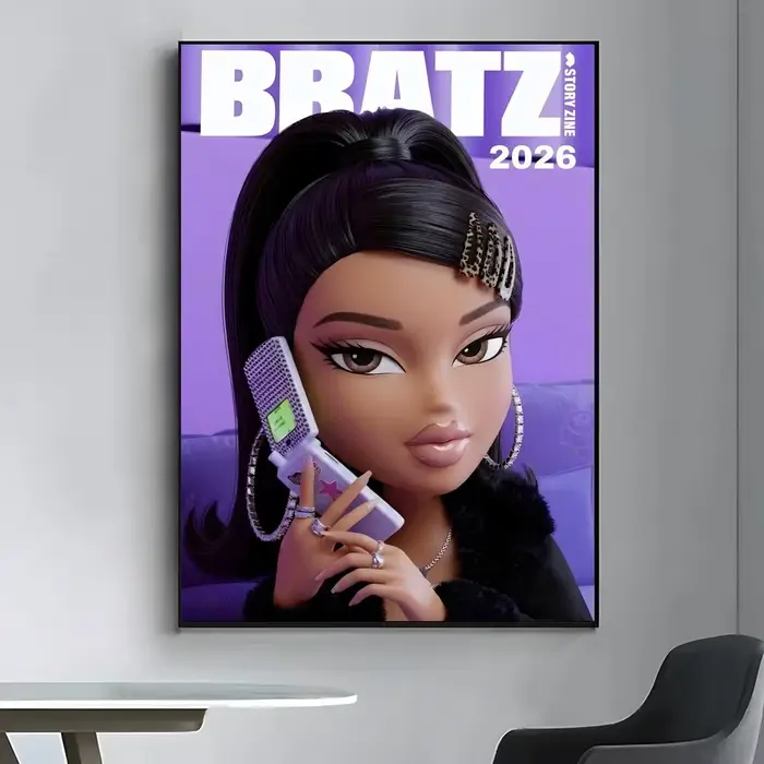 Affiche de poupée Anime Bratz
