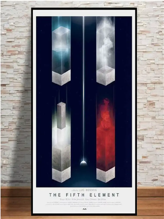 Affiche de film le cinquième élément