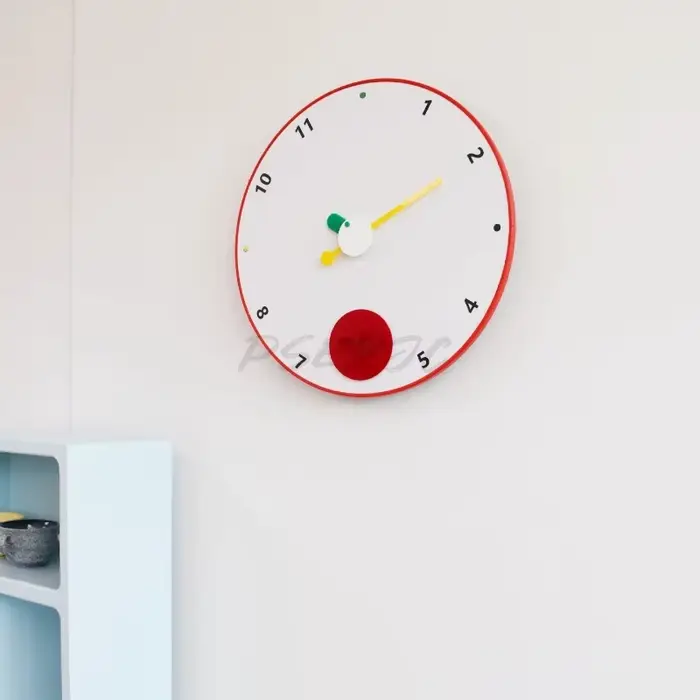 Horloge murale d'art personnalisée