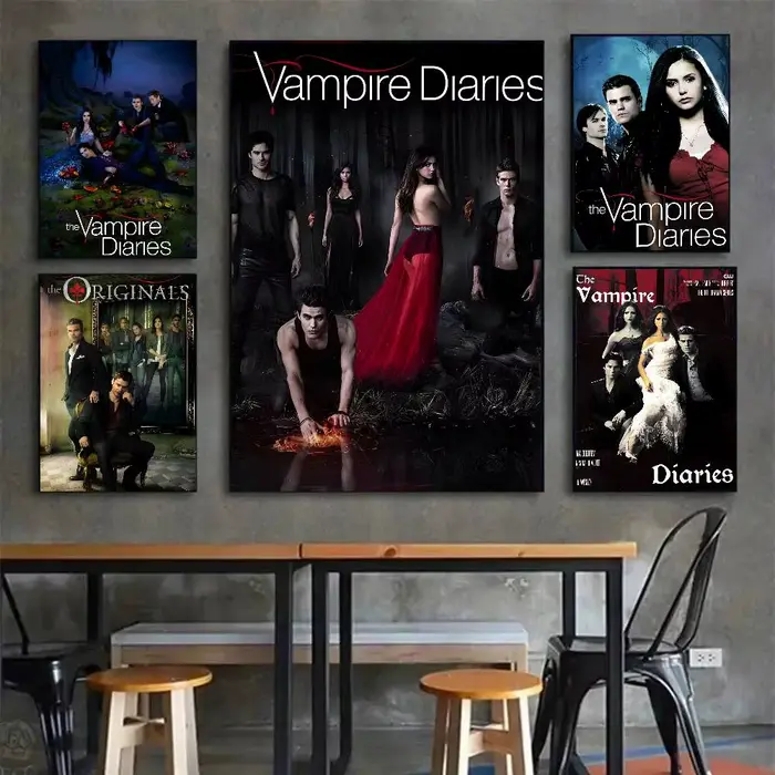 Affiche de film classique The Vampire Diaries
