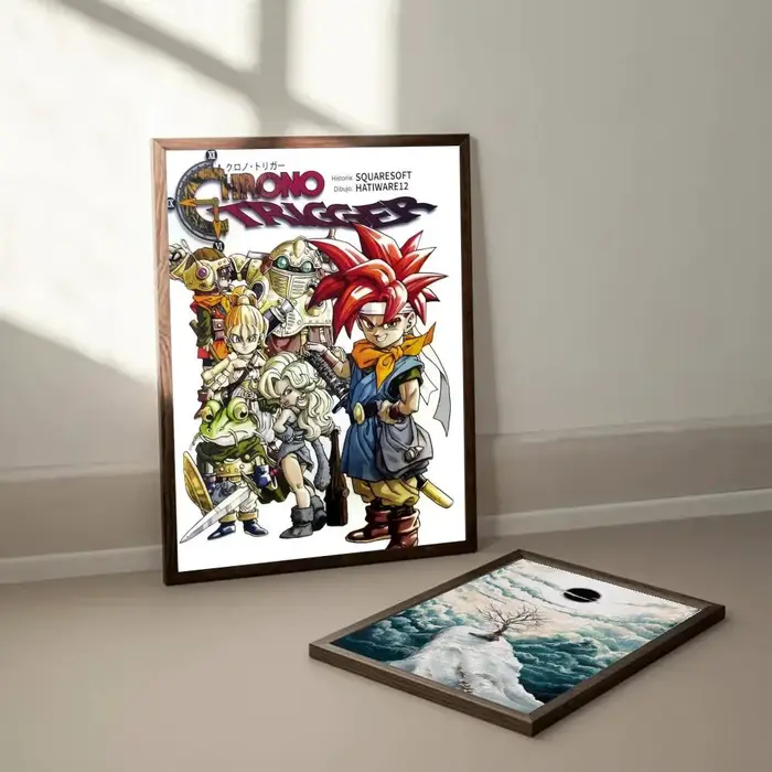 Poster RPG Chrono Trigger-T, artisanat, jeu de rôle, cadeau avec impressions, décoration pour la maison, la chambre à coucher, le salon, promotion et exposition