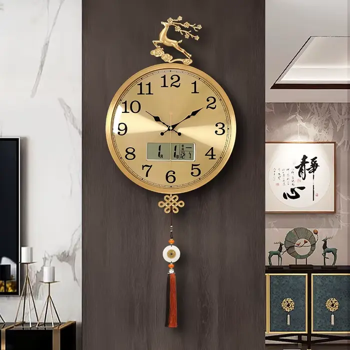Horloge murale De cuisine minimaliste classique amusant concepteur