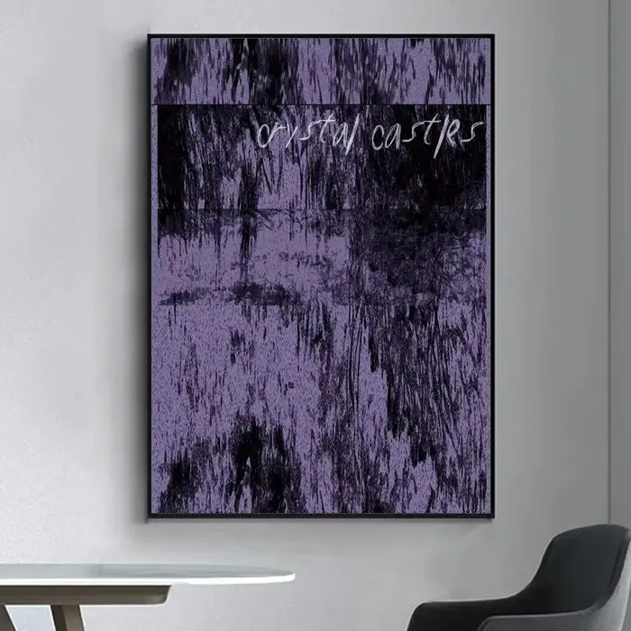 Affiche de château en cristal de bande