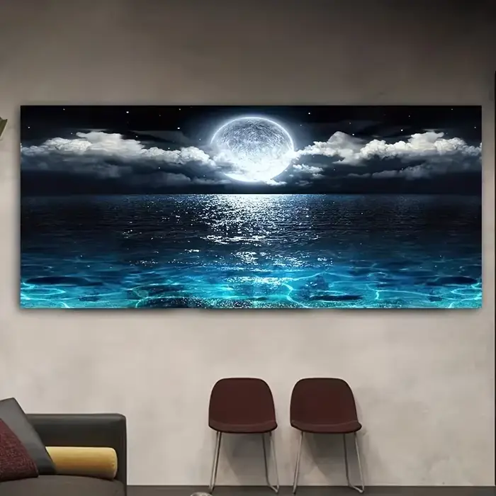 Affiche et fabrication de peinture sur toile moderne