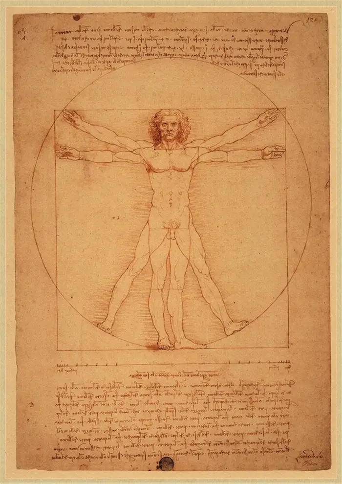Leonardo Da Vinci Vincent Willem van Gogh toile affiche esthétique salon salle à manger maison mur A