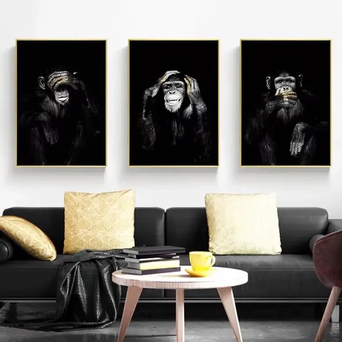 Affiches modernes d'animaux pour la décoration de la maison