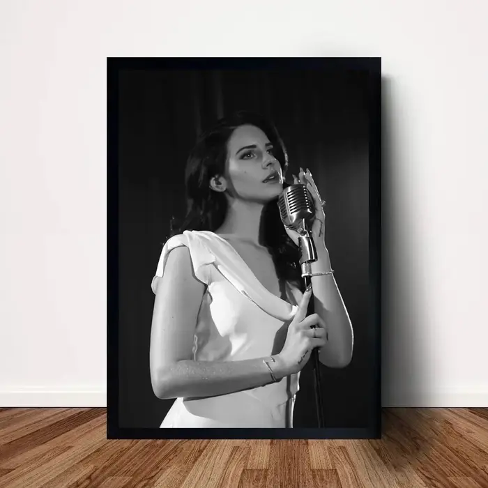 Lana Del Rey – peintures sur toile de chanteur de musique, affiche murale, images d'art pour décorat