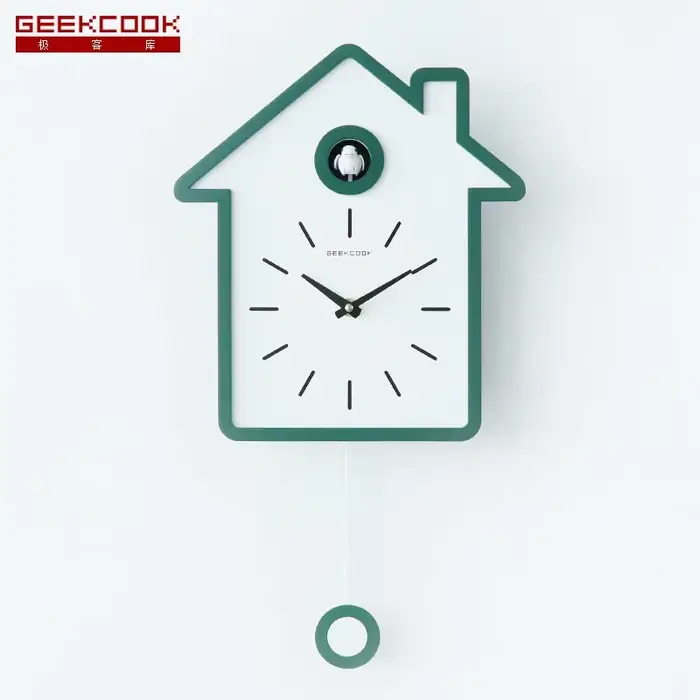 Horloge murale à pendule moderne