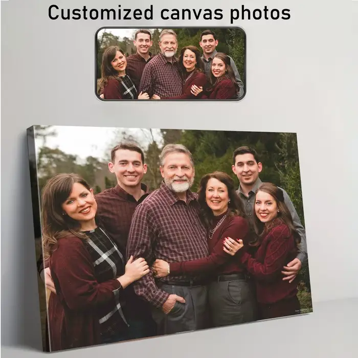 1 toile photo personnalisée