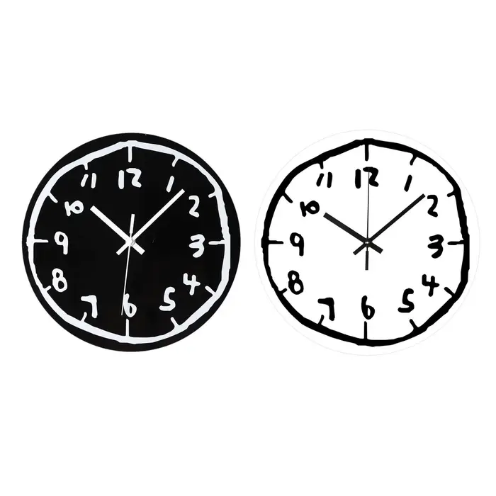 Horloge murale décorative pour cuisine, salle d'étude, salon, maison, ornement unique, mode créative