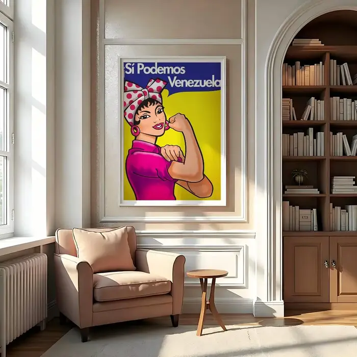 Affiche d'art esthétique Venezuela