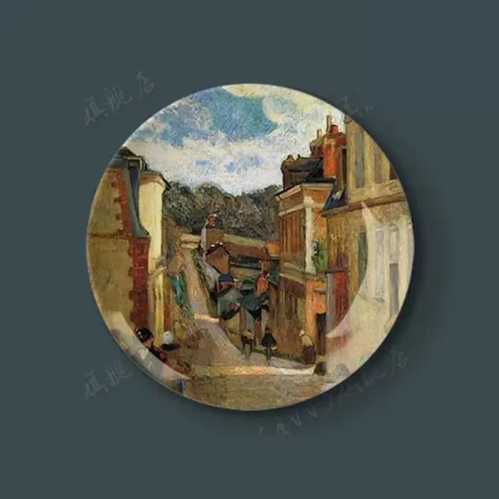Plaque murale décorative Paul GauEcolPainting, plaque d'art, artisanat de chambre d'hôtel, décoratio