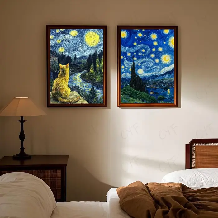 Affiche HD sans cadre des célèbres tableaux de Vincent Willem van Gogh