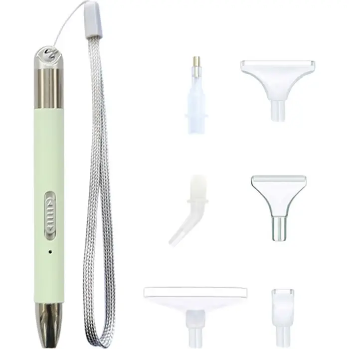 Kit de peinture artistique 5D à faire soi-même, avec tête de stylo, stylo de peinture diamant en pla