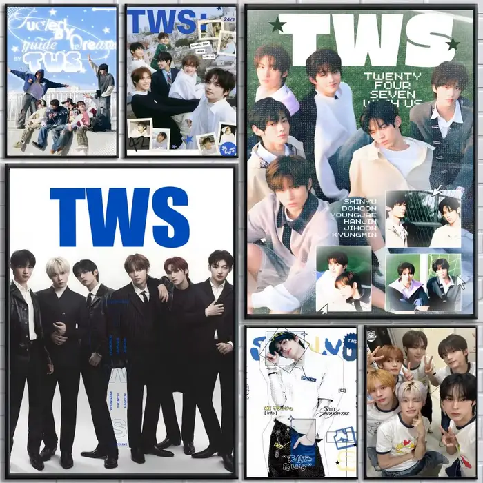 Affiche Boy Group TWS, affiches haute définition