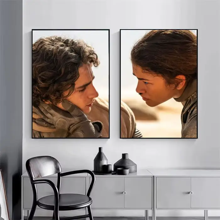 Affiche classique du nouveau film D-Dune 3, impression d'art mural esthétique moderne, minimaliste, pour chambre à coucher, salon, décoration de la maison, cadeau