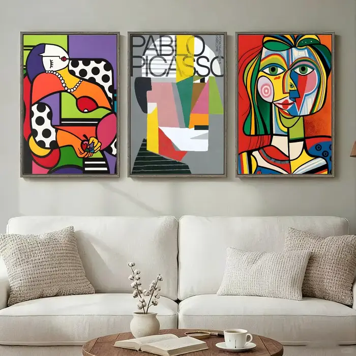 Affiche d'art murale P-Pablo R-Ruiz P-Picasso