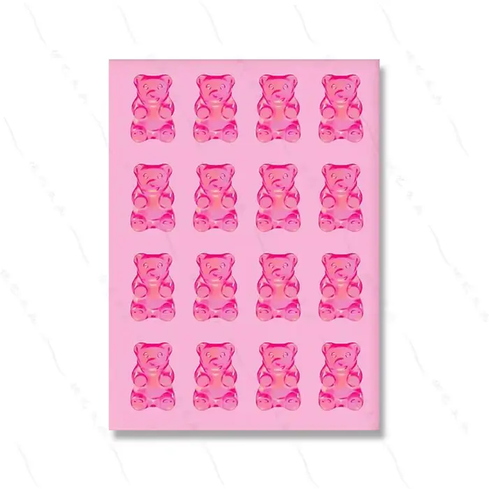 Affiche abstraite colorée imprimée pour murs, décor artistique Dopamine tendance, rose vif, peinture