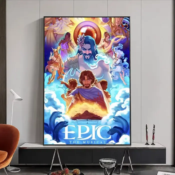 Affiche musicale épicée