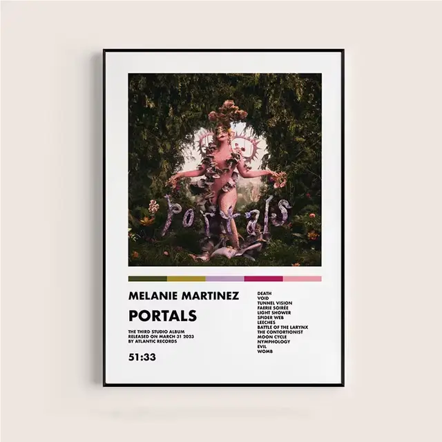 M-Melanie MMartinez 2023 nouvel Album de musique Portals chanteur étoile nordique esthétique Hip Hop