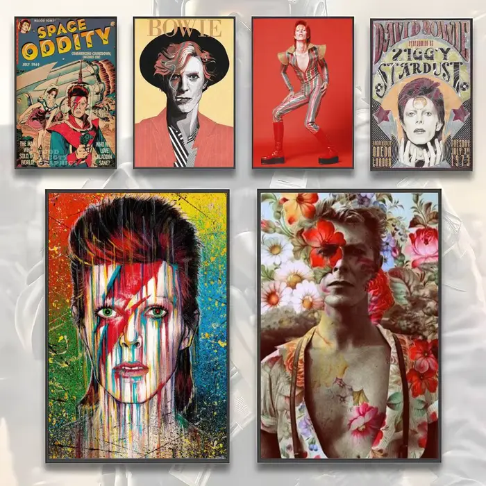 Chanteur de Rock britannique David B-Bowie