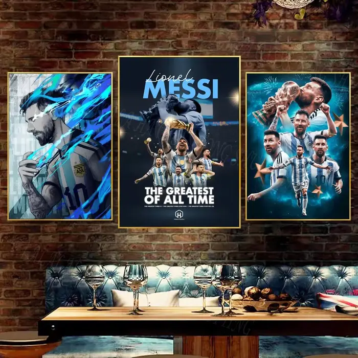 Affiche murale d'art Messi