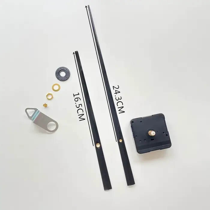 Grande horloge murale bricolage, horloge à couple élevé, mécanisme de remplacement de mouvement avec