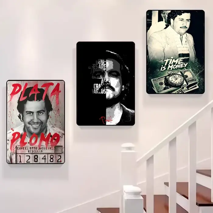 Pablo Escobar personnage légende rétro Vintage affiche Art mur maison salon chambre Bar décor esthétique toile peinture salle