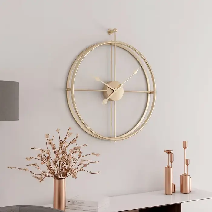 50/60cm horloge murale Design moderne grandes horloges muettes mur décor à la maison montres numériq