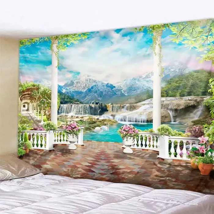 Décoration murale esthétique bohème pour la maison