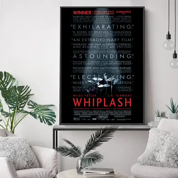 Affiche de Whiplash de film classique