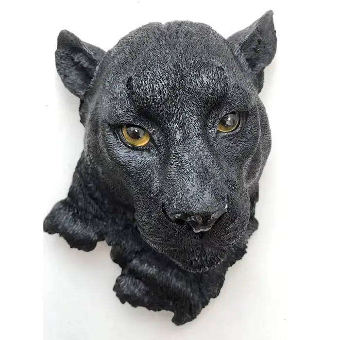 Décoration murale tête d'animal, Statues pour chambre à coucher, décoration murale de maison, décora