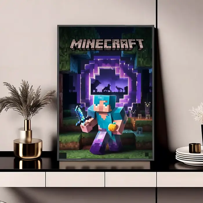 Tableaux décoratifs Mine-c-crafts sur papier imprimé pour la maison