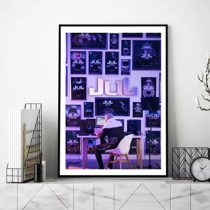 C'est quand qu'il s'eteint rappeur affiche imprime images murales salon décoration de la maison petit