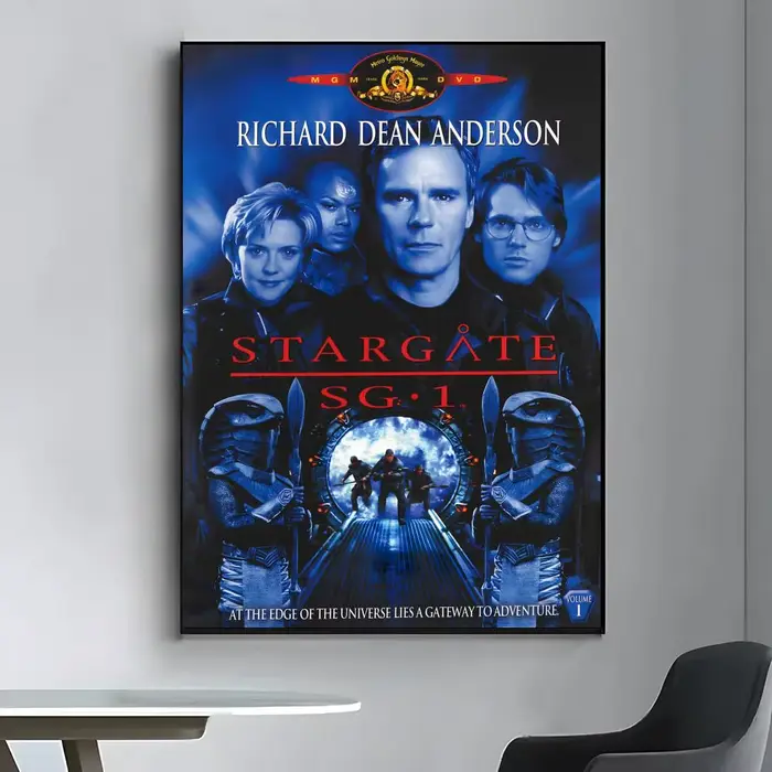 Affiche Drama S-Stargate SG-1, affiches haute définition, art mural pour le salon et la décoration de la maison.