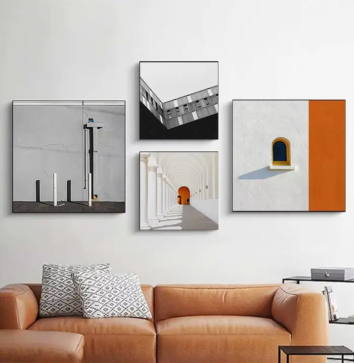 Peinture sur Toile Architectural Moderne