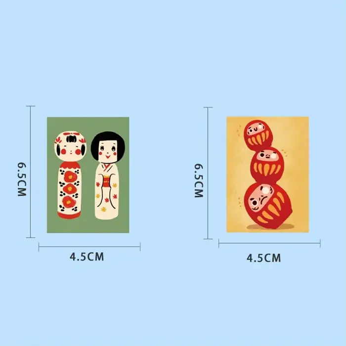 Autocollants d'affiche de Style japonais