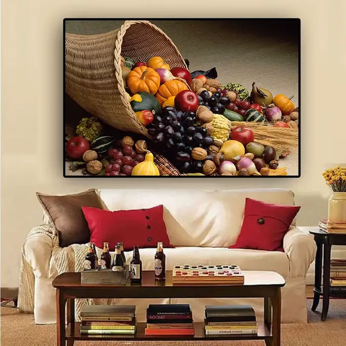 Affiches de fournitures de cuisine de fruits et légumes
