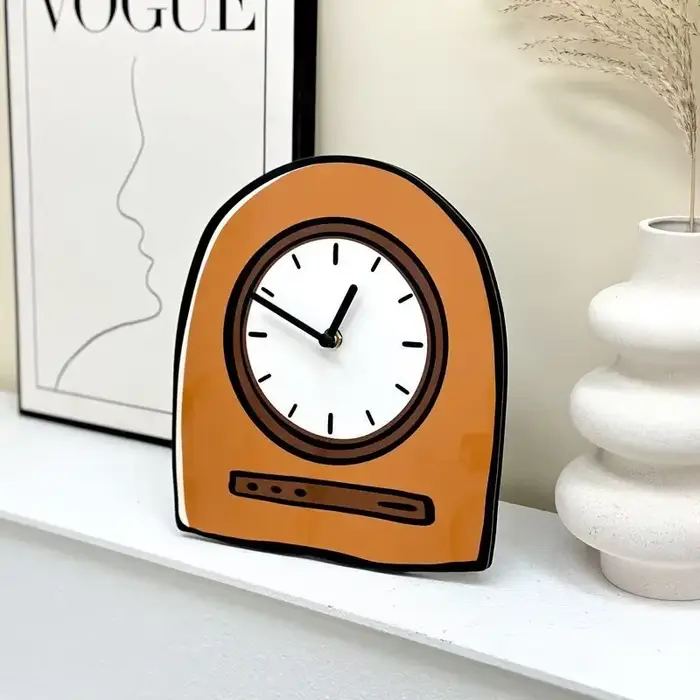 Horloge murale de dessin animé coréen