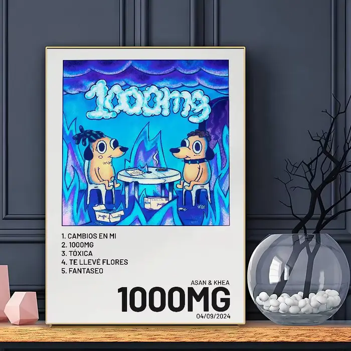 Affiche HD du rappeur KHEA, décoration murale pour la maison, la salle, le bar, le café, peinture artistique