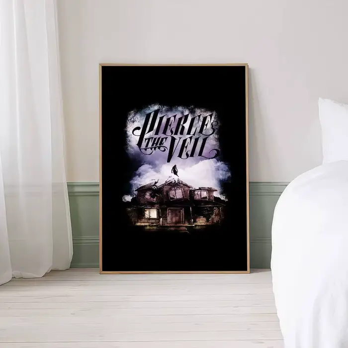 Affiches de film classique P-pierce The-Veil Band, autocollants de décoration Vintage pour salle, Ba