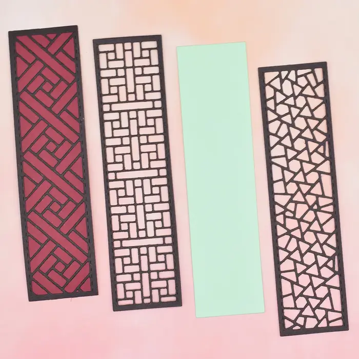 Matrices de cadre de fond rectangulaire, 1 pièce, pour bricolage, Scrapbooking, Album, carte cadeau, fabrication artisanale en papier