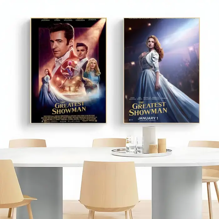 Affiche murale du film musical The Greatest Showman