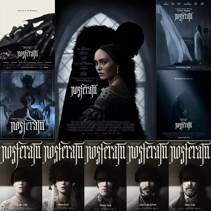 Affiche de Film d'Horreur Classique Nosferatu