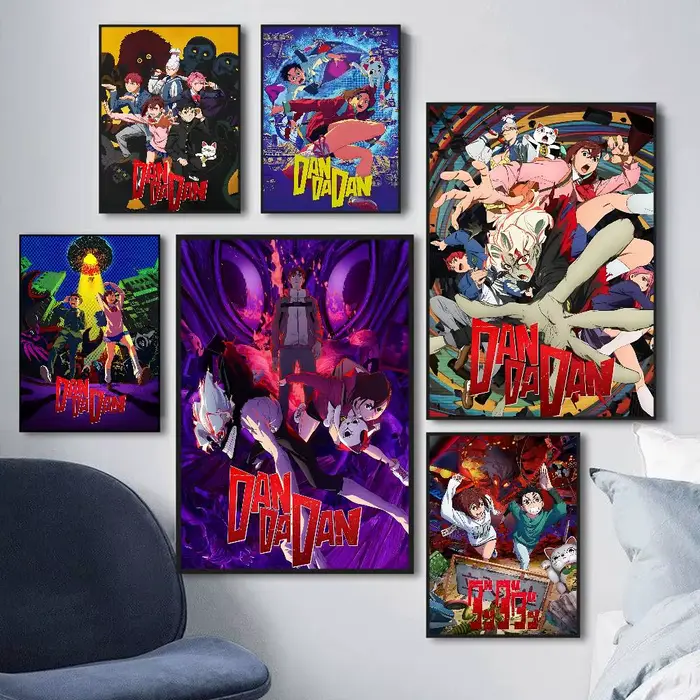 Affiches de films classiques d'anime japonais D-Dandadanes